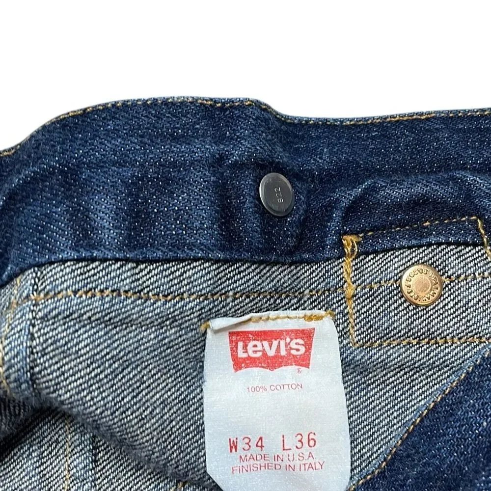 RARE LIMITED EDITION Selvedge Vintage Levi's 1873 Reproduction Jeans Size 34
